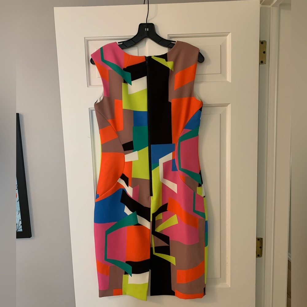 Milly multicolored dress size 8